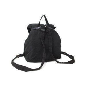 Prada Daybag Pocket Backpack Two Black Tessuto Rucksack